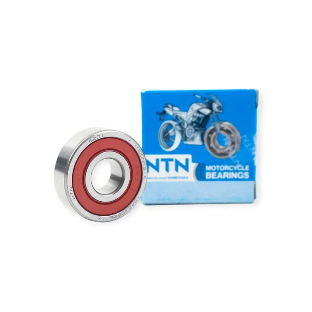 Bạc đạn bánh xe NTN 6201LLU/2AS 12x32x10 mm cho xe máy