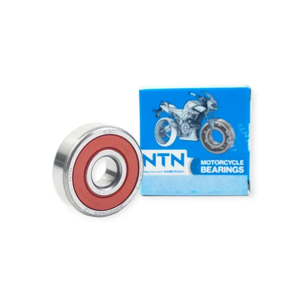 Bạc đạn bánh xe NTN 6301LLU/2AS 12x37x12mm cho xe Honda