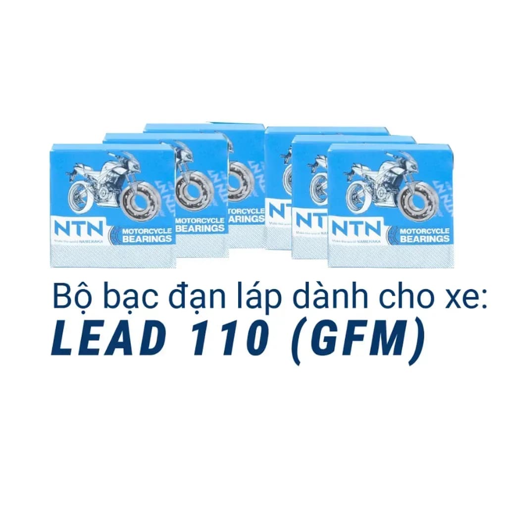 Bộ bạc đạn láp NTN Honda Lead 110 GFM gồm 6 vòng bi