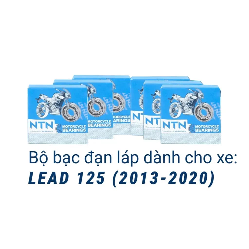 Bộ bạc đạn láp NTN Honda Lead 125 2013–2020 KZR gồm 6 cái