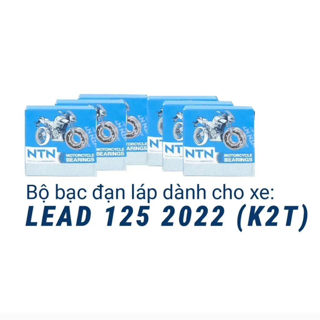 Bộ bạc đạn láp NTN Honda Lead 125 2022 K2T gồm 6 vòng bi