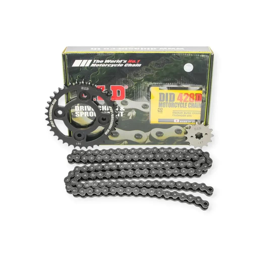 Bộ nhông sên dĩa DID Wave RS, RSX, Future 428D-106L 14T-36T
