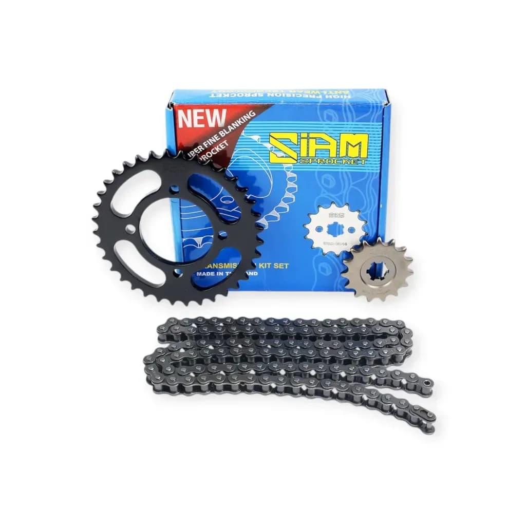 Bộ nhông sên dĩa SIAM Jupiter V 428S-104L, nhông 15T dĩa 36T