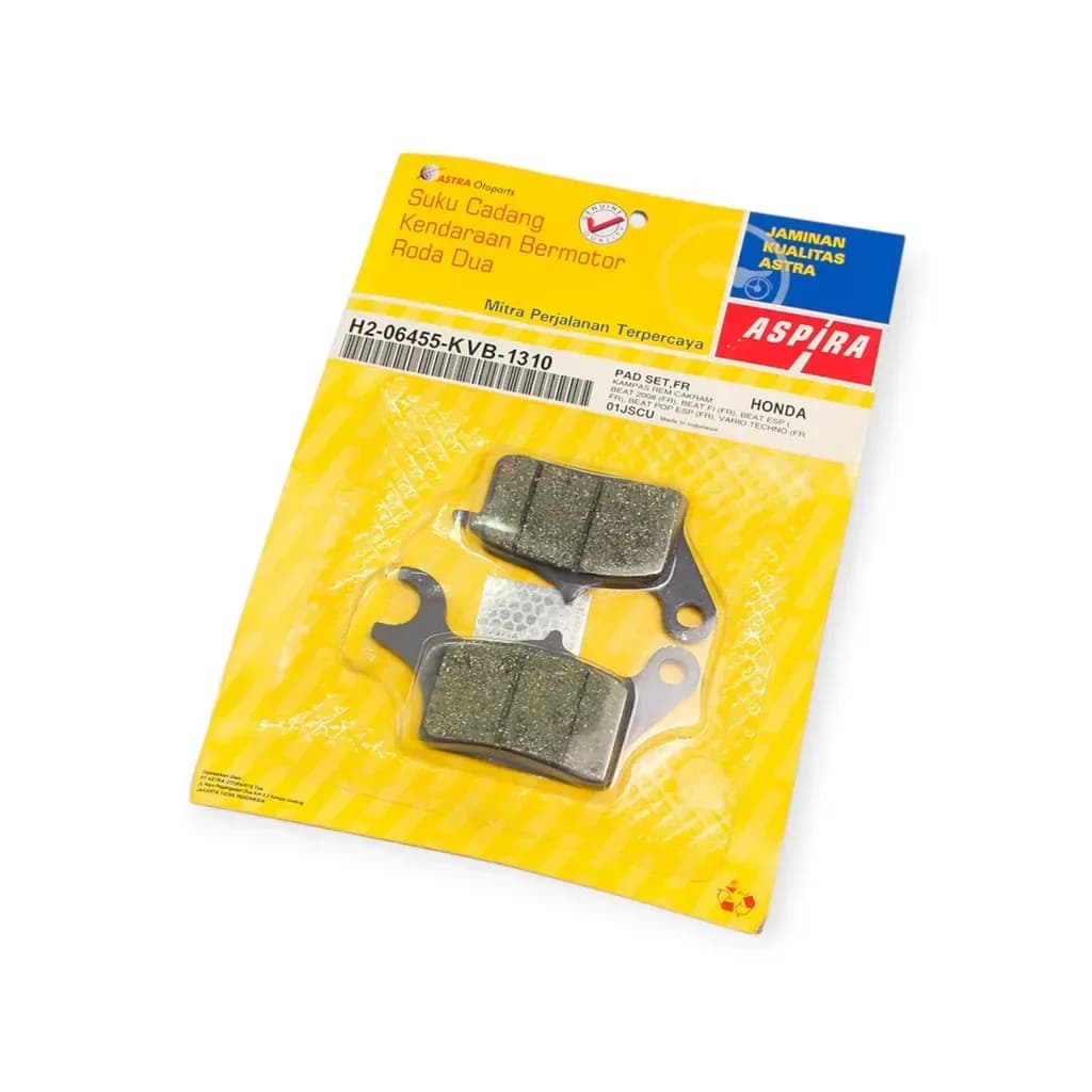 Bố thắng đĩa trước Aspira Air Blade 110, Click I 2-06455-KVB-1310