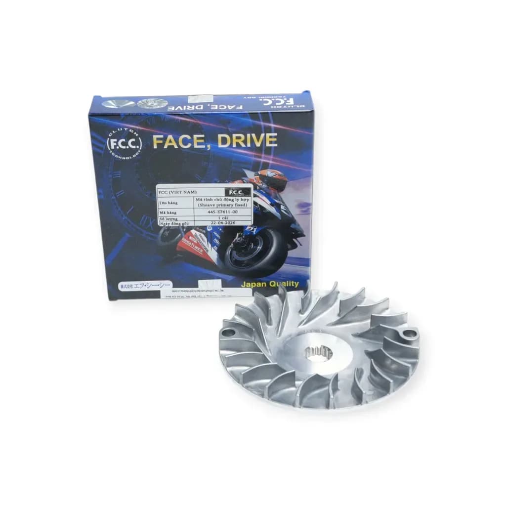Cánh quạt FCC Yamaha Janus - Má cố định puly trước 44S-E7611-00