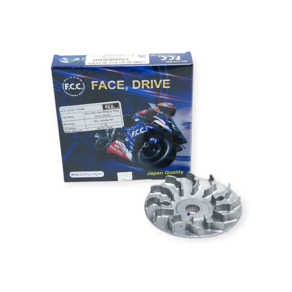 Cánh quạt puly trước FCC Honda Scoopy, Dunk 22102-GET-0300