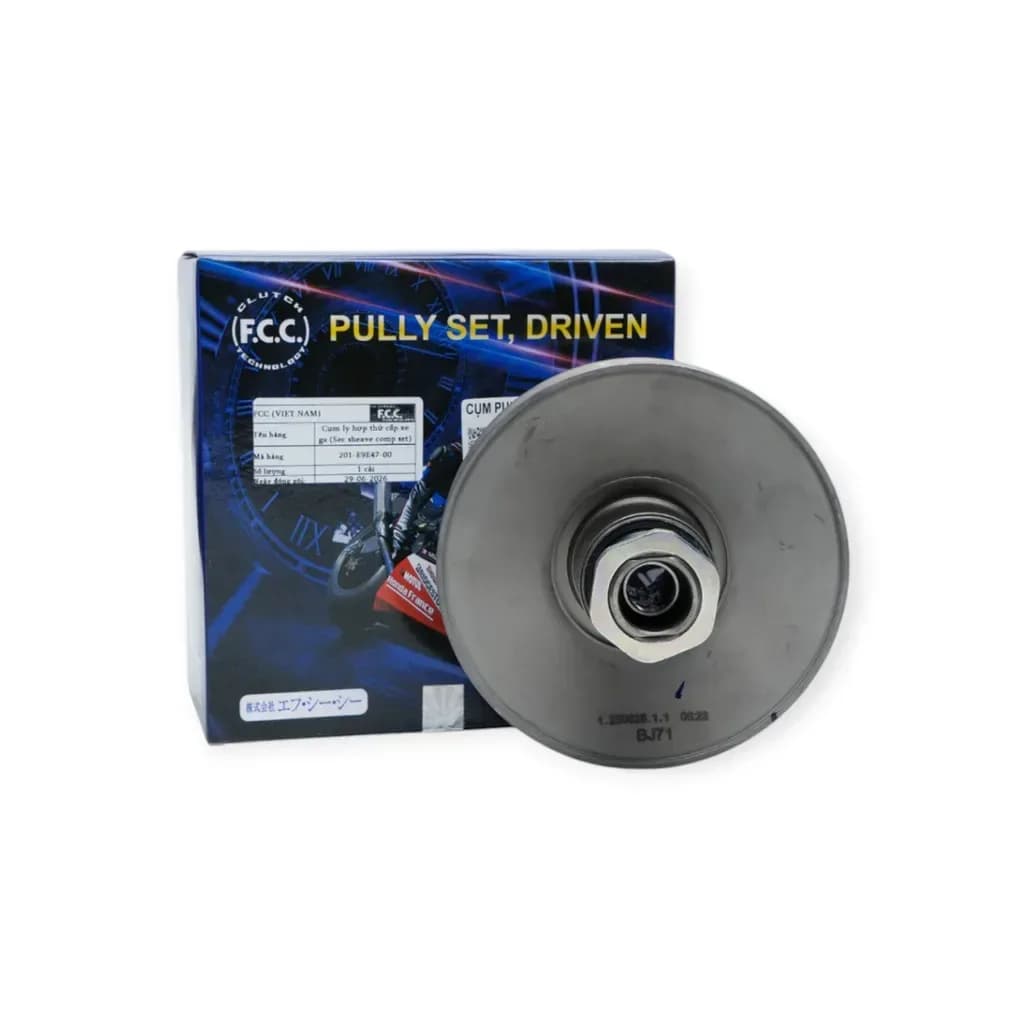 Cụm puly sau FCC cho Yamaha Janus BJ7 mã 201-E9E47-00