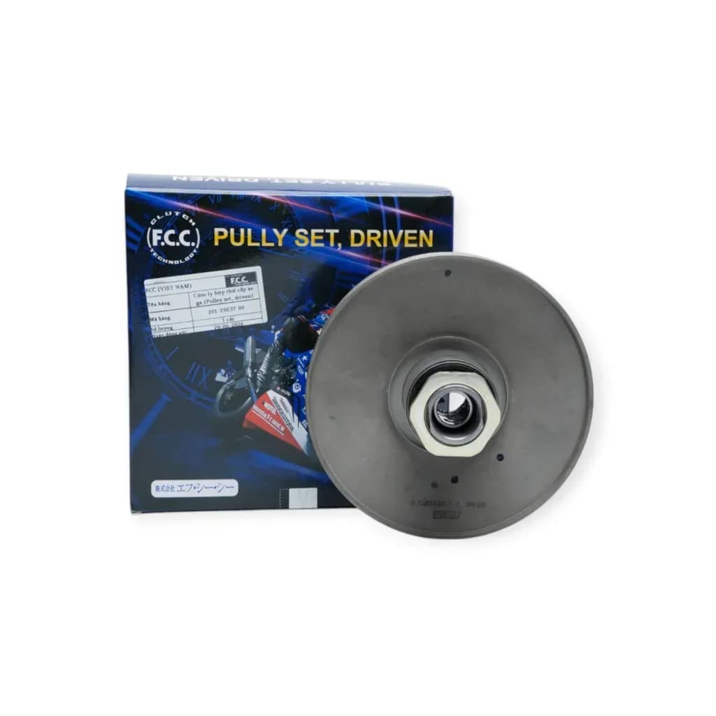 Cụm puly sau FCC Honda Vision 110 2018-2019 K44P mã 201-E9E37-00