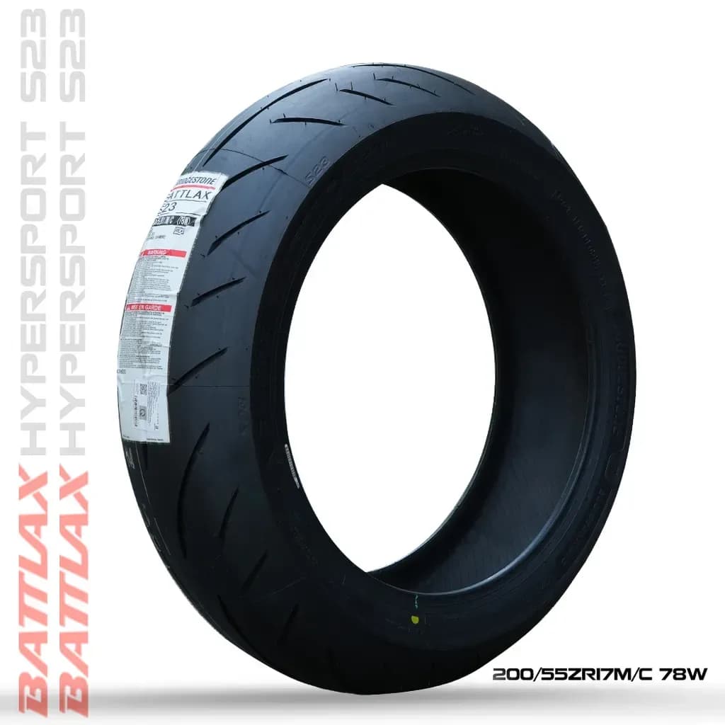 Lốp Sau Bridgestone Battlax Hypersport S23 200/55-17 TL Nhật Bản