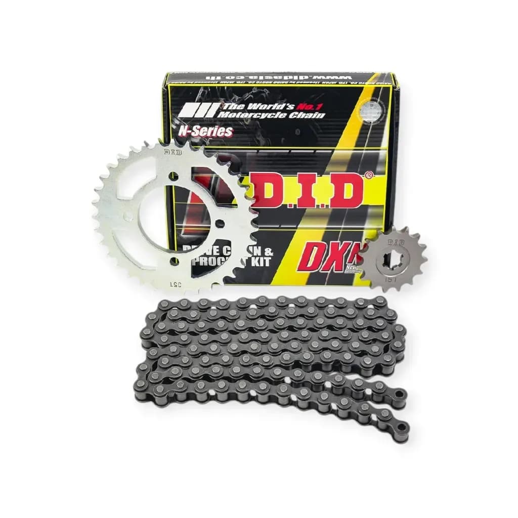 Bộ nhông sên dĩa DID Sirius 9 ly 428DXN-100L, 15T-35T