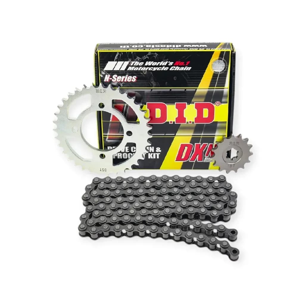 Bộ nhông sên dĩa DID Sirius New 428DXN-104L 9 ly, 15T-35T