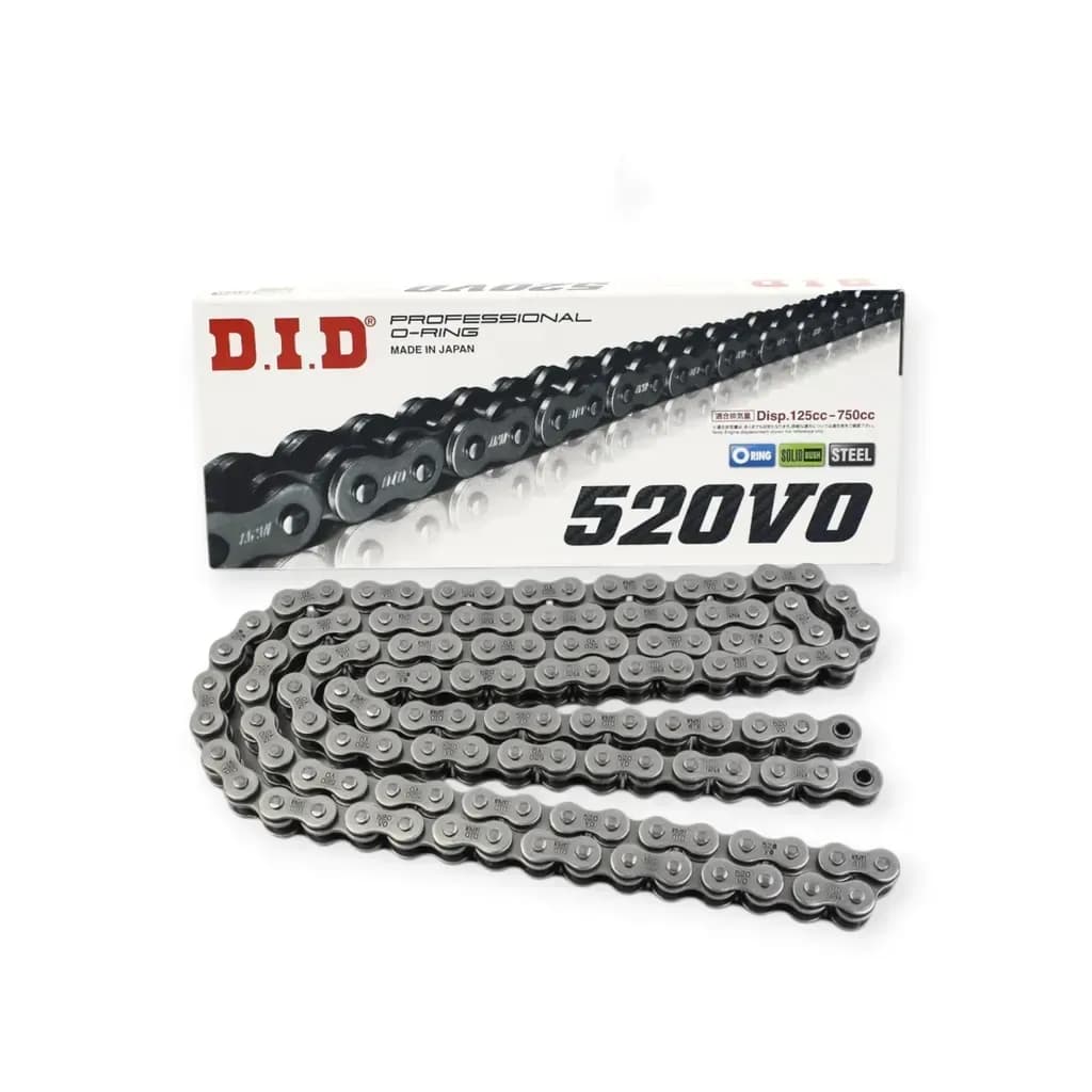 Sên mô tô DID 520VO-120ZB O-Ring 120 mắt Steel Nhật Bản